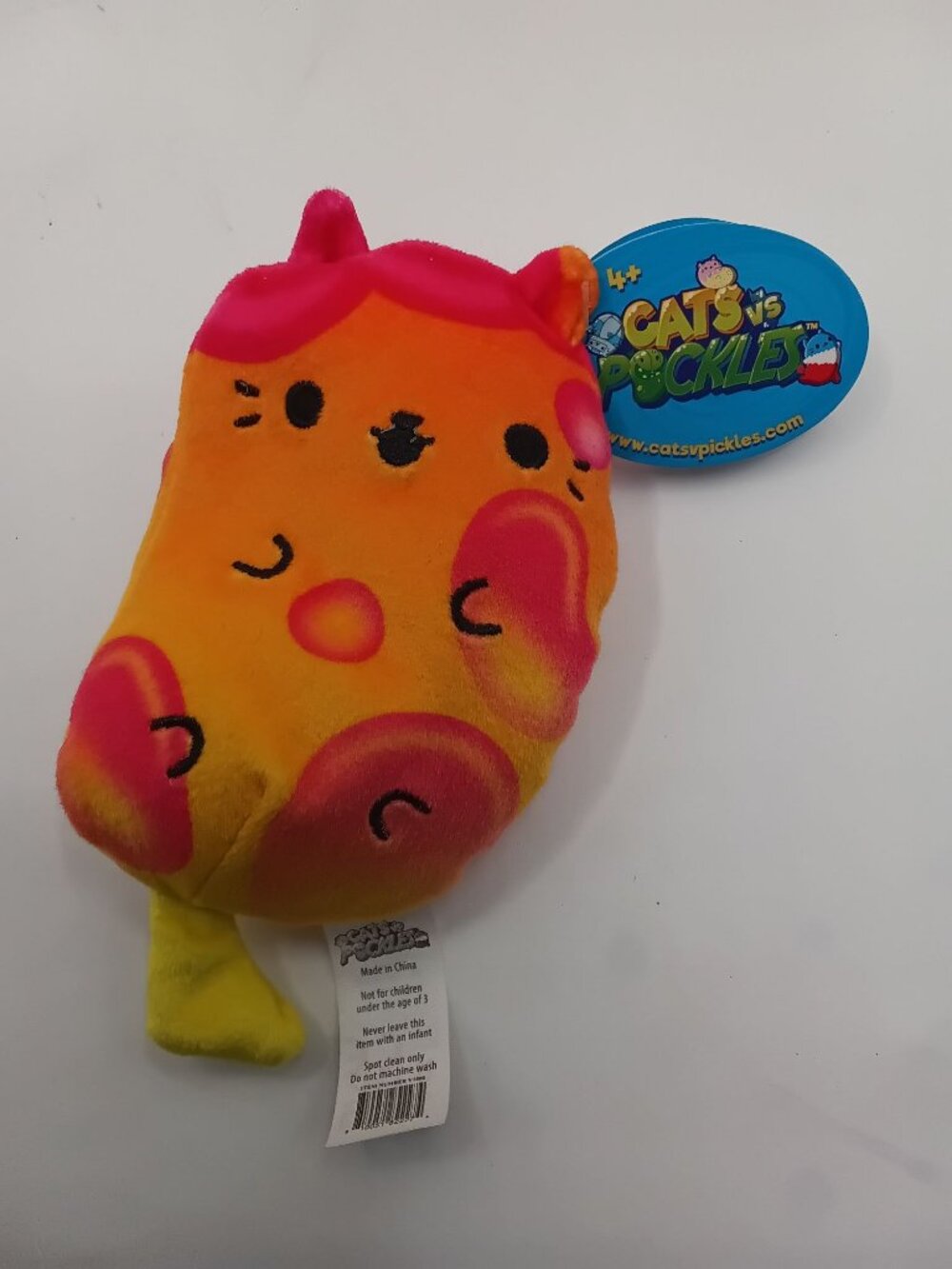 Cats Vs Pickles MESMER Plush Toy Lava Lamp Cat 4"